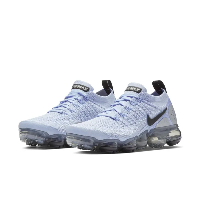 Nike  Air VaporMax Flyknit 2 Aluminum (W) Aluminum/Metallic Silver-True Berry-Black (942843-402)