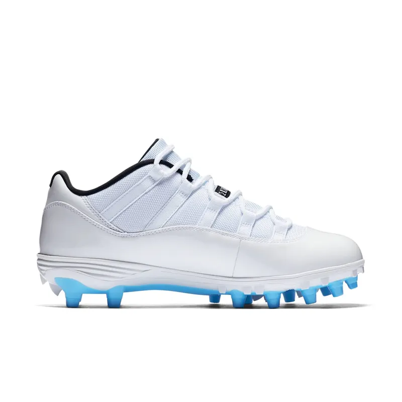 Jordan 11 Retro Low Cleat Columbia White/University Blue-Black (AO1560-117)