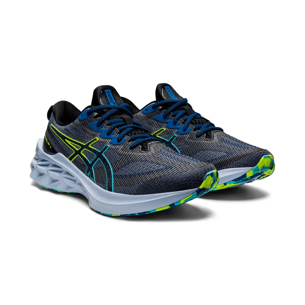 Asics NOVABLAST 2 LE Black/Hazard Green (1011B331.001)