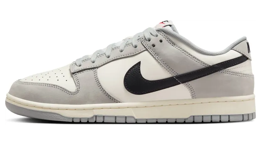 Nike Dunk Low “Sail / Wolf Grey / Black” (IB3079-101)