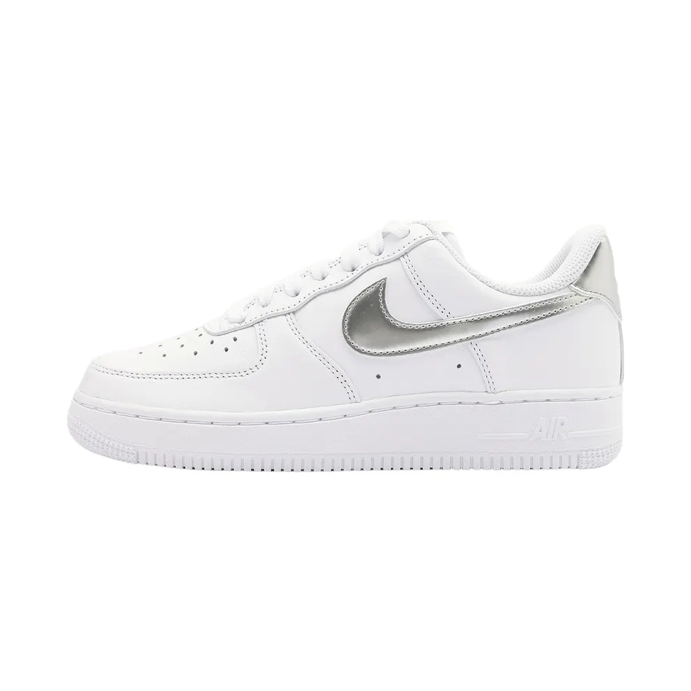 Nike Air Force 1 White/Metallic Silver (IV5102-100)