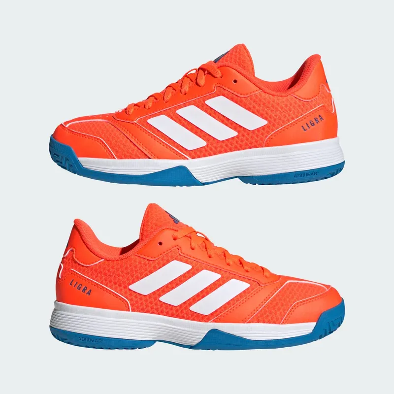 Adidas Ligra 8 Indoor Kids Team Solar Orange / Cloud White / Cloud White (JR9299)