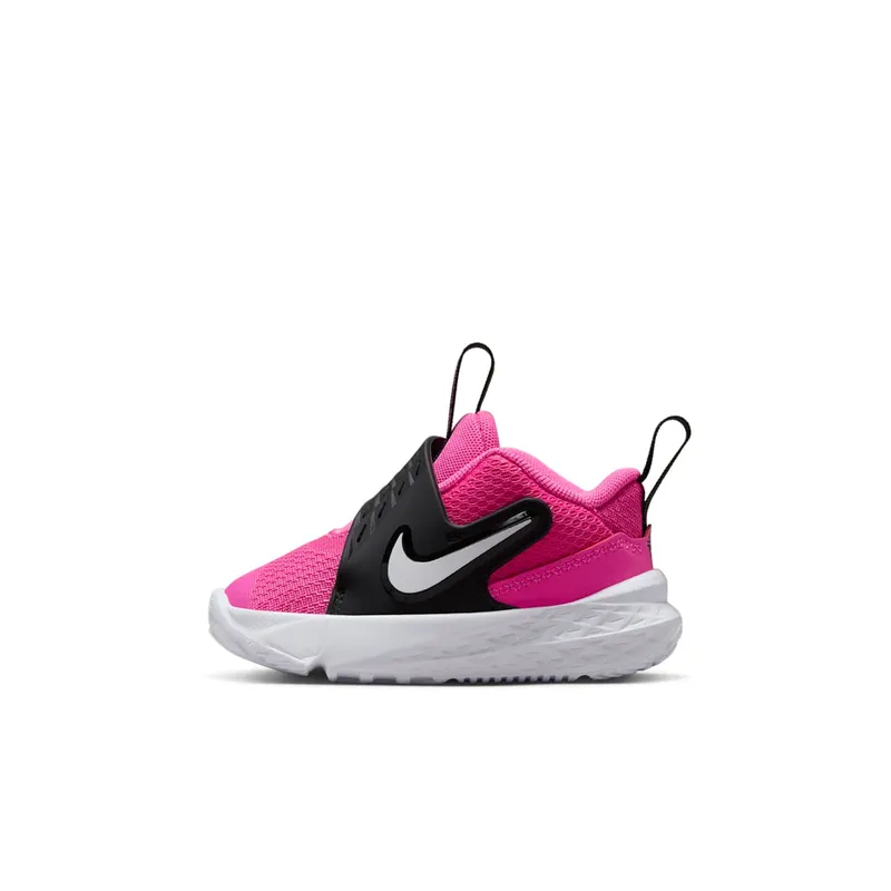 Nike Team Hustle D 12 Laser Fuchsia Black White (HF6281-600)