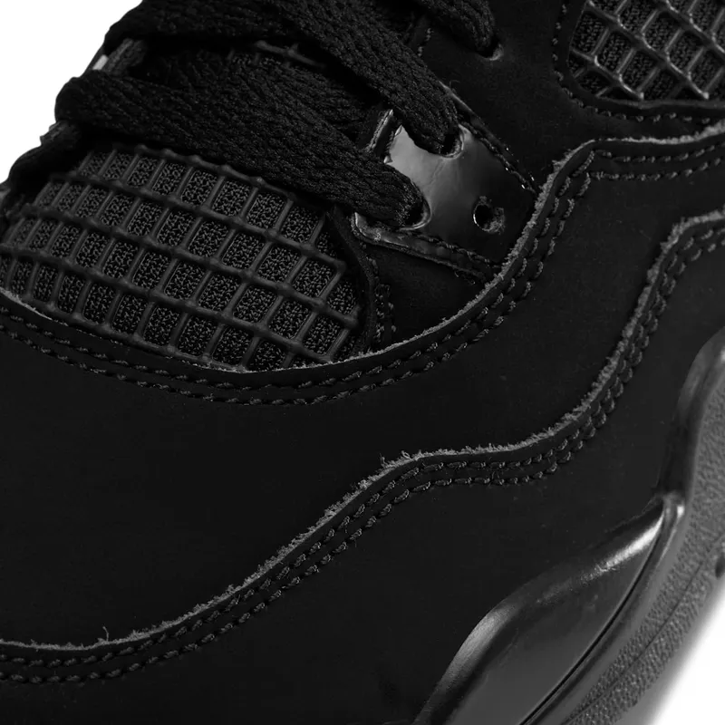 Jordan 4 Retro Black Cat 2020 (PS) Black/Black-Light Graphite (BQ7669-010)
