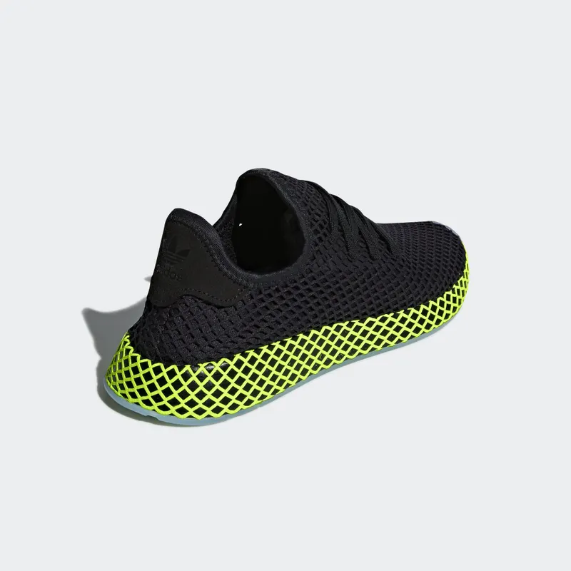 adidas Deerupt Core Black Ash Blue Core Black/Core Black/Ash Blue (B41755)