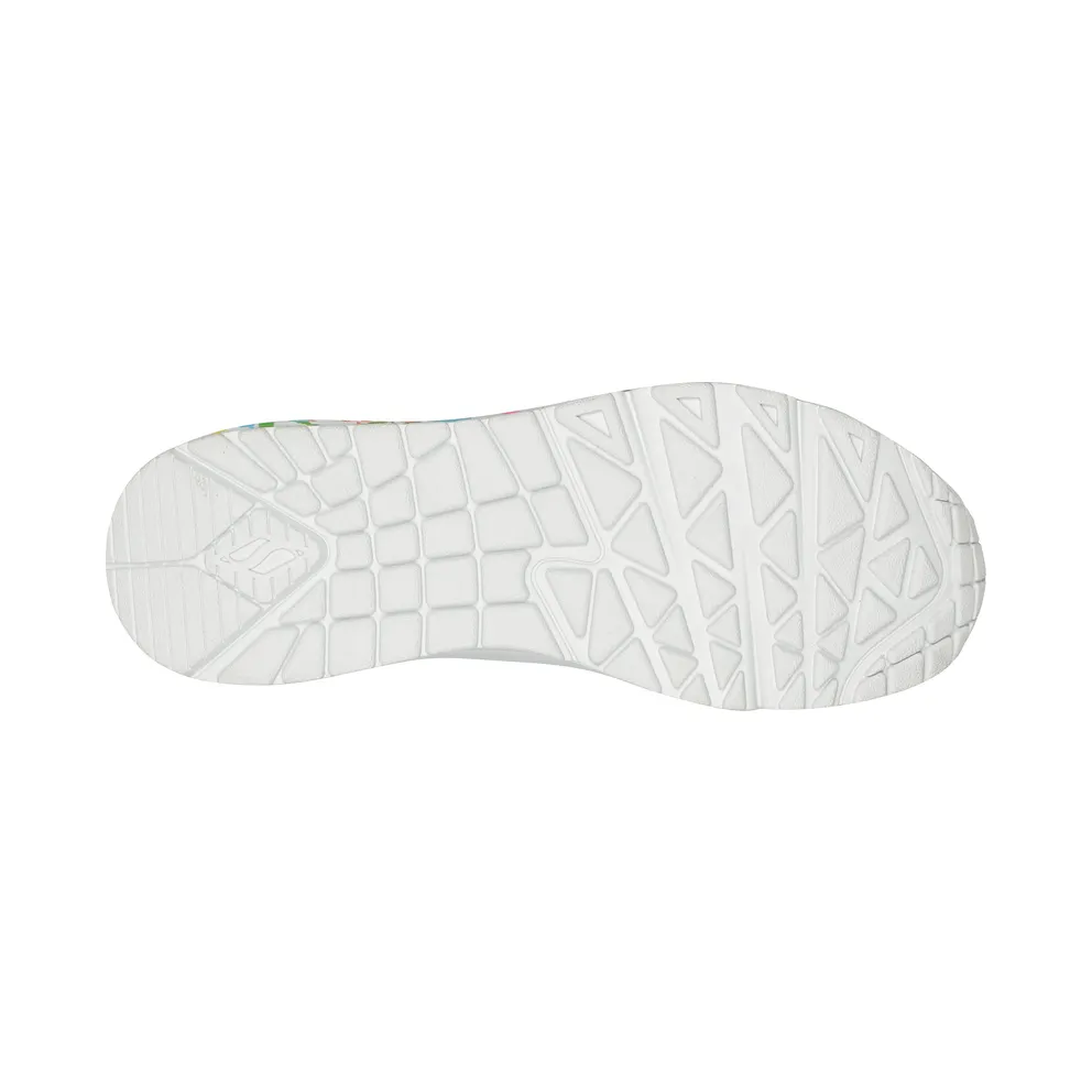Skechers JGoldcrown: Uno – Highlight Love – White / Multi – “White” (177981 WMLT)