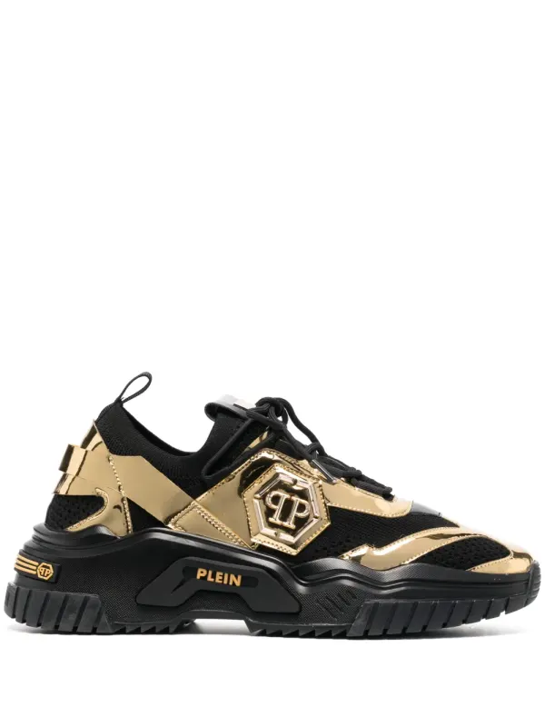 Philipp Plein Runner Hexagon low-top sneakers – Black (FACSUSC0445PTE003N)