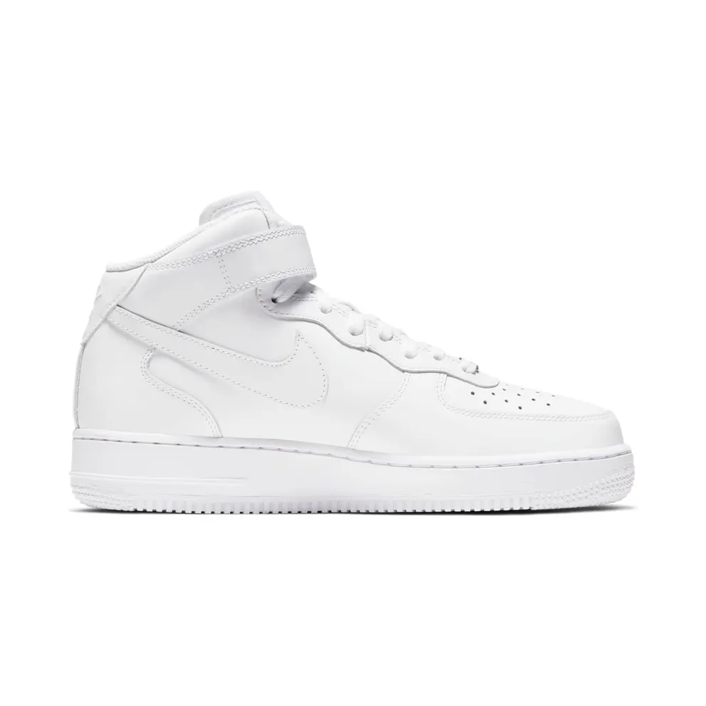 Nike Air Force 1 Mid Triple White (W) (DD9625-100/366731-100)