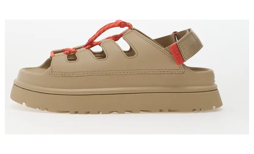 UGG GoldenGlow Toggle Sandal Mustard Seed