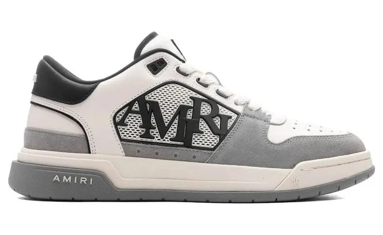 AMIRI Classic Low White Grey Black (AMFOSR1067-001)