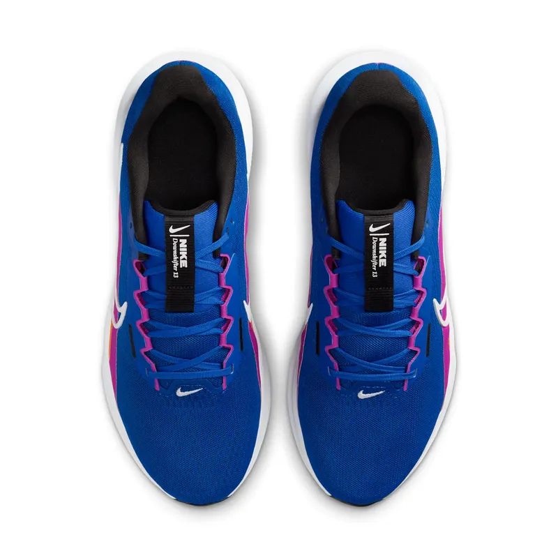 Nike Downshifter 13 Racer Blue Hyper Violet Total Orange White (FD6454-406)