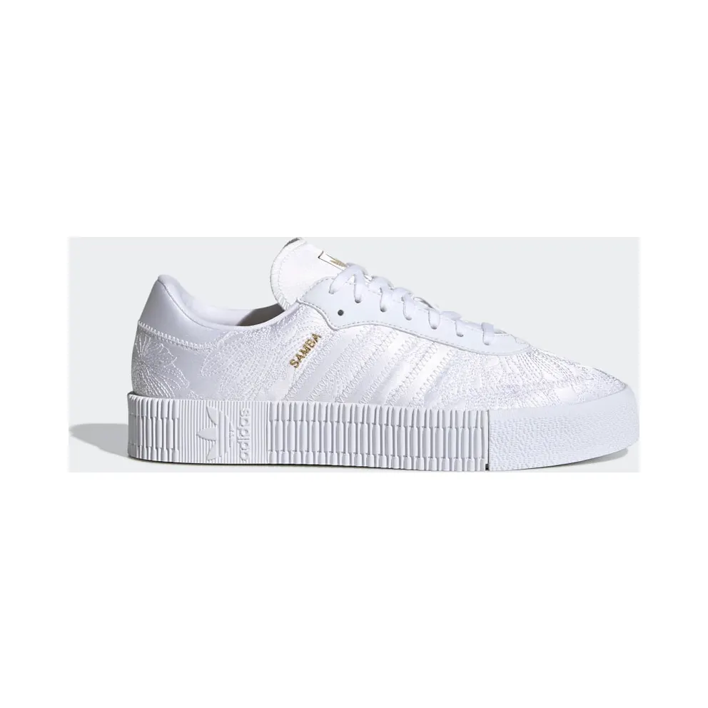 adidas SAMBAROSE Schuh Cloud White / Cloud White / Gold Metallic (EG5158)