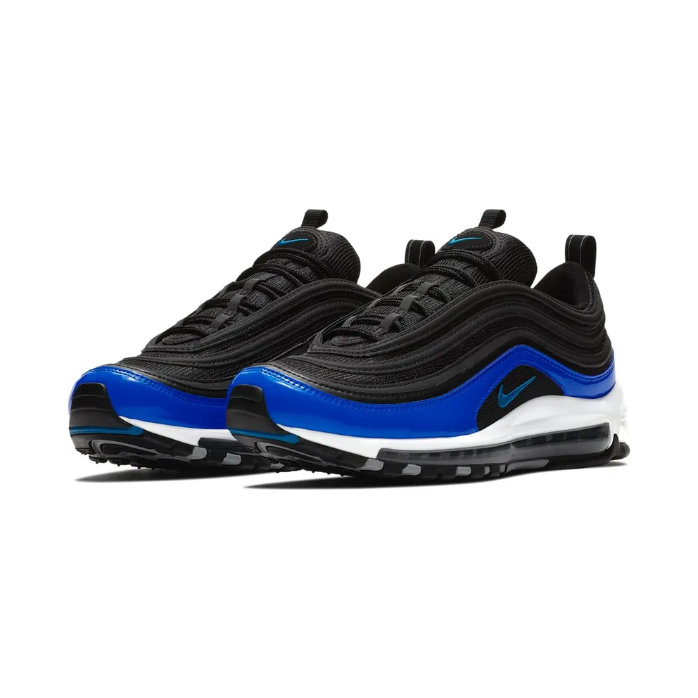 Nike Air Max 97 Black Blue Nebula Black/Blue Nebula-Wolf Grey-White (921826-011)