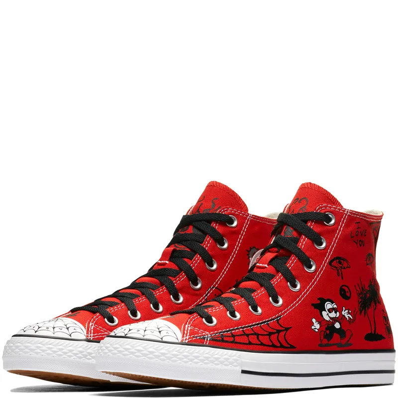 Converse Chuck Taylor All-Star Pro Sean Pablo Red Enamel Red (163039C)