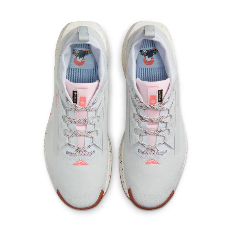 Nike React Pegasus Trail 5 Gore-Tex Pure Platinum Football Grey Pink Foam White (FQ0908-009)