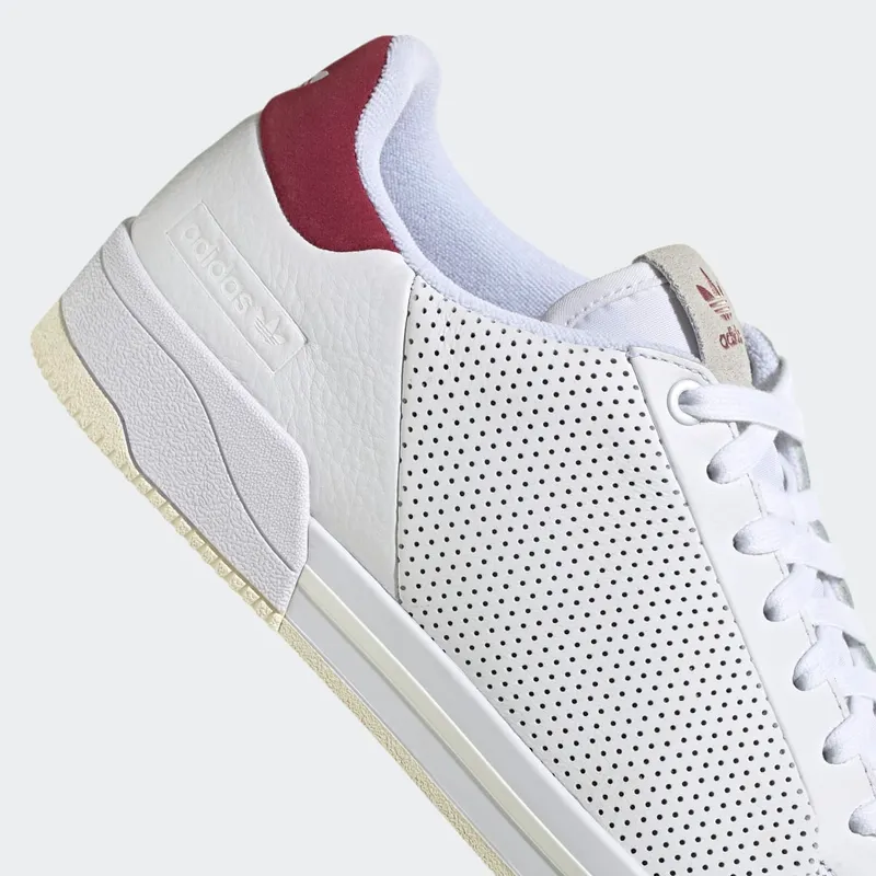 Adidas Court Tourino RF Cloud White / Cloud White / Collegiate Burgundy (GX4347)