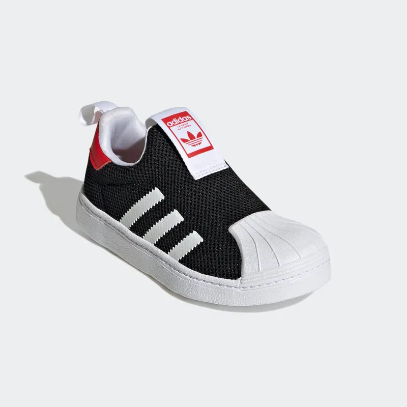 Adidas Superstar 360 Core Black / Cloud White / Vivid Red (GZ5033)