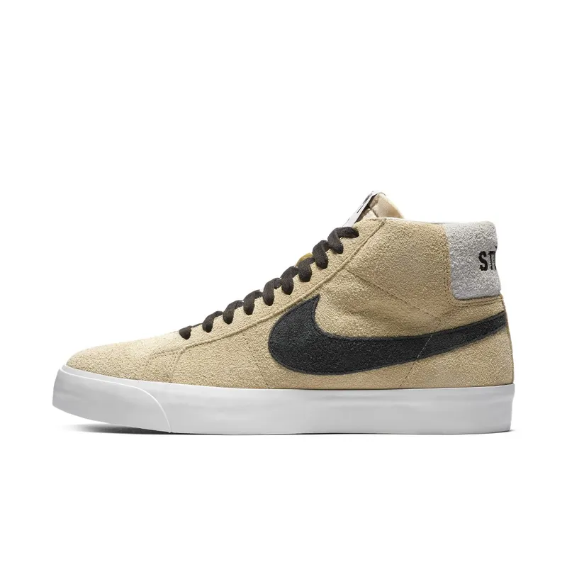 Nike SB Zoom Blazer Mid Stussy Midwest Gold/Black (AH6158-700)