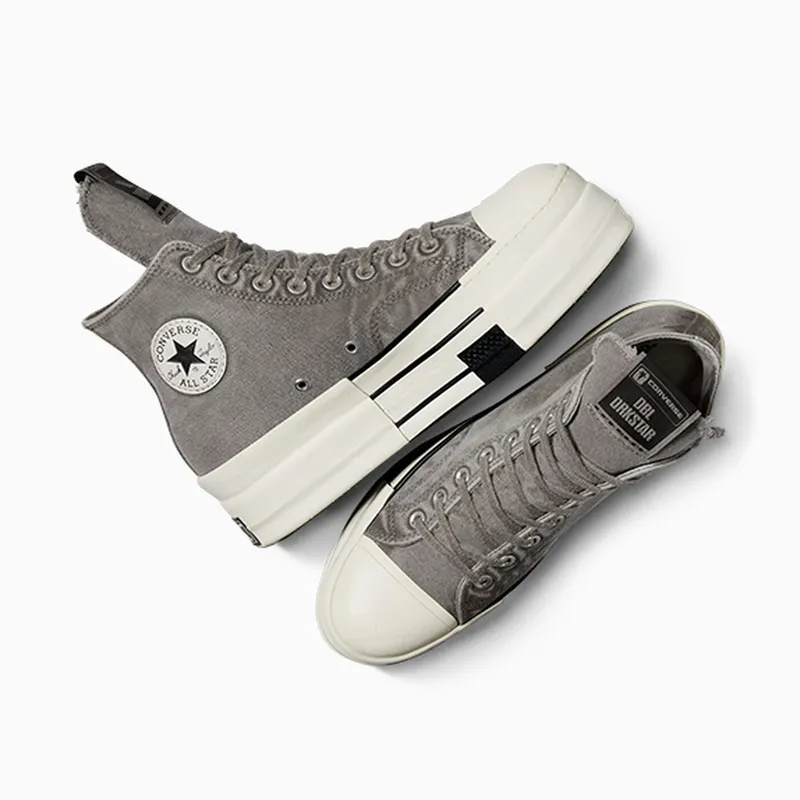 Converse DBL DRKSTAR Chuck Taylor All Star 70 Hi Rick Owens DRKSHDW Overdye Concrete (A06755C)
