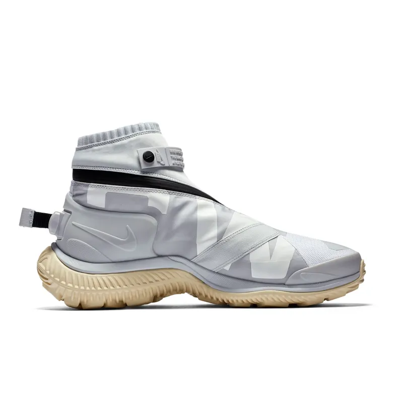 Nike Gaiter Boot Gyakusou White Pure Platinum White/Pure Platinum-Black-Fossil (AA0530-100)
