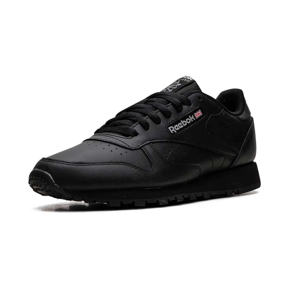 Reebok Classic Leather Shoes Core Black / Core Black / Pure Grey 5 (GY0955)