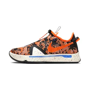 Nike PG 4 ‘Digi-Camo’ “Light Cream / Terra Blush / Racer Blue / Total Orange” (CD5079-200)