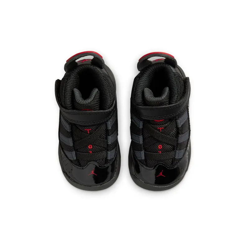 Jordan 6 Rings TD “Black Anthracite Fire Red” (323420-026)