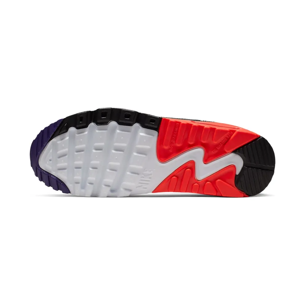 Nike Air Max 90 LTR White Crimson (GS) White/Crimson/Black (833412-117)