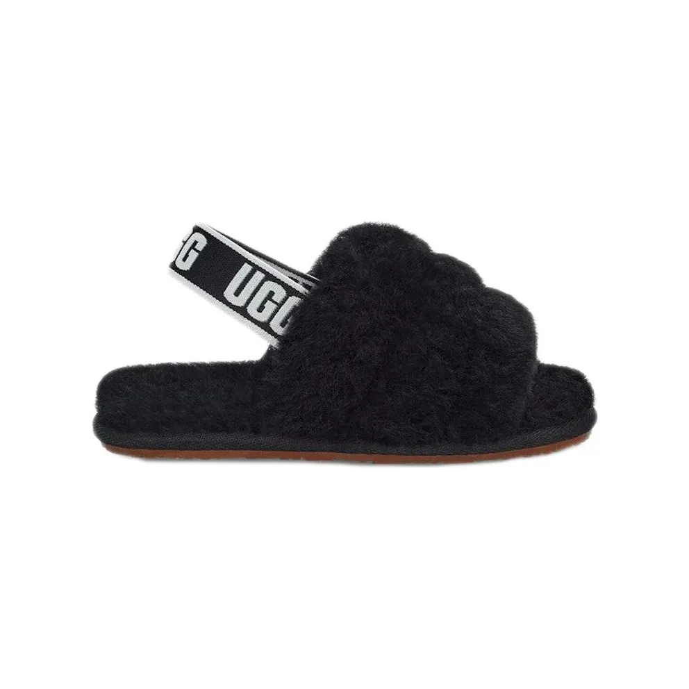 UGG Fluff Yeah Slide Black (1098579T-BLK)
