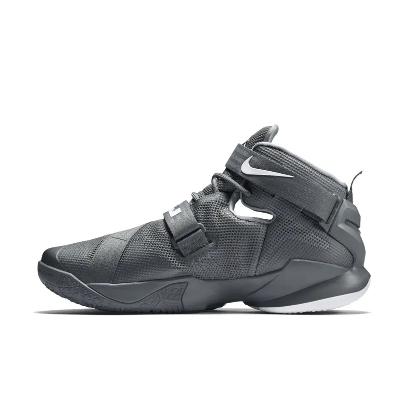Nike LeBron Soldier 9 Cool Grey White Cool Grey/White-Wolf Grey (749417-003)