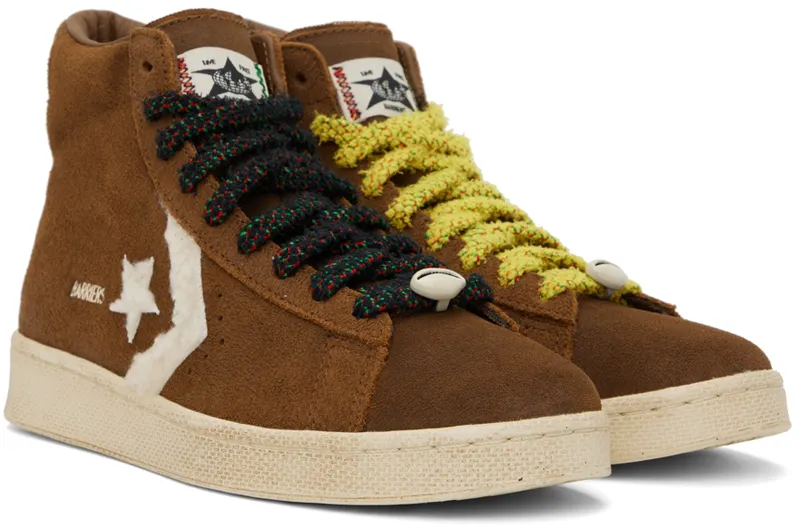 Converse x Barriers Pro Leather Hi Monks Robe / Black / Antique White (A01787C)