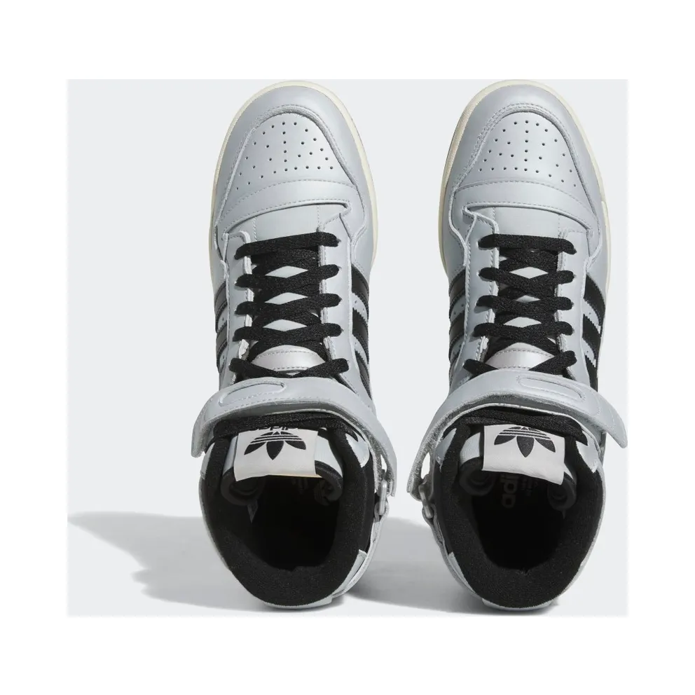 Adidas Forum 84 High Silver Metallic / Core Black / Grey Two (FZ6302)
