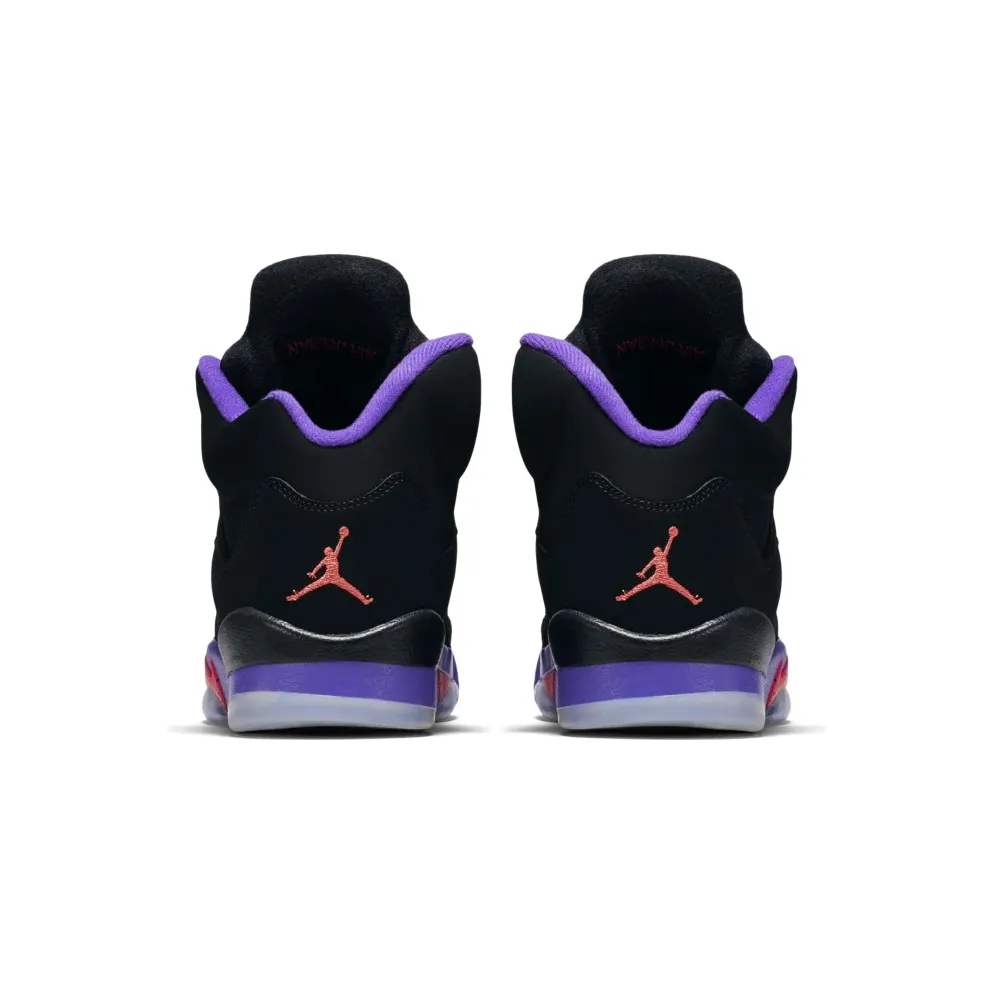 Jordan 5 Retro Fierce Purple (GS) Black/Ember Glow-Fierce Purple (440892-017)