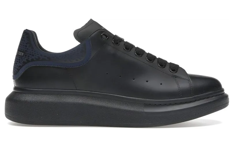 Alexander McQueen Oversized Black Blue Croc (794507WIFT71093)