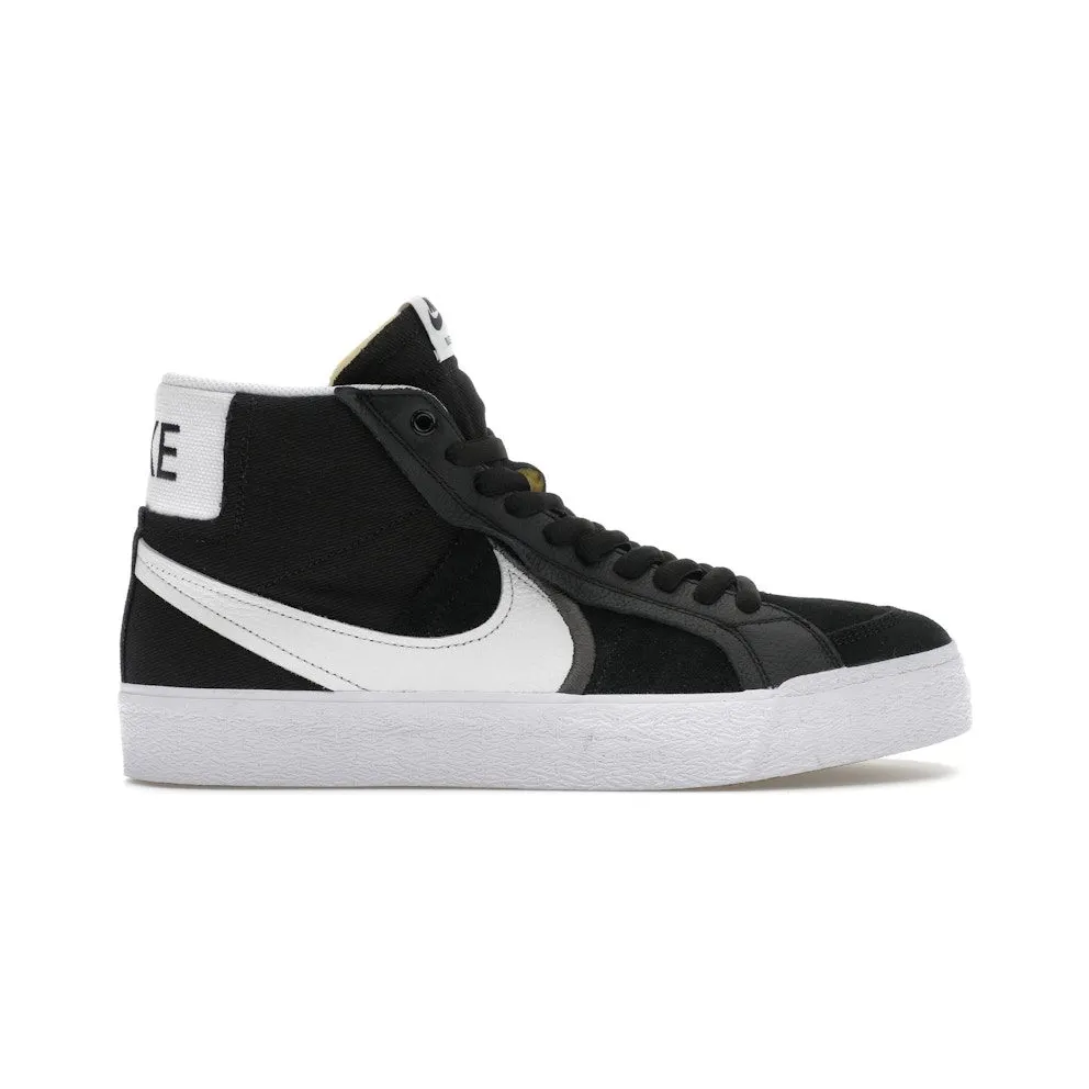 Nike SB Zoom Blazer Mid Premium Plus Black White (DR9144-001)