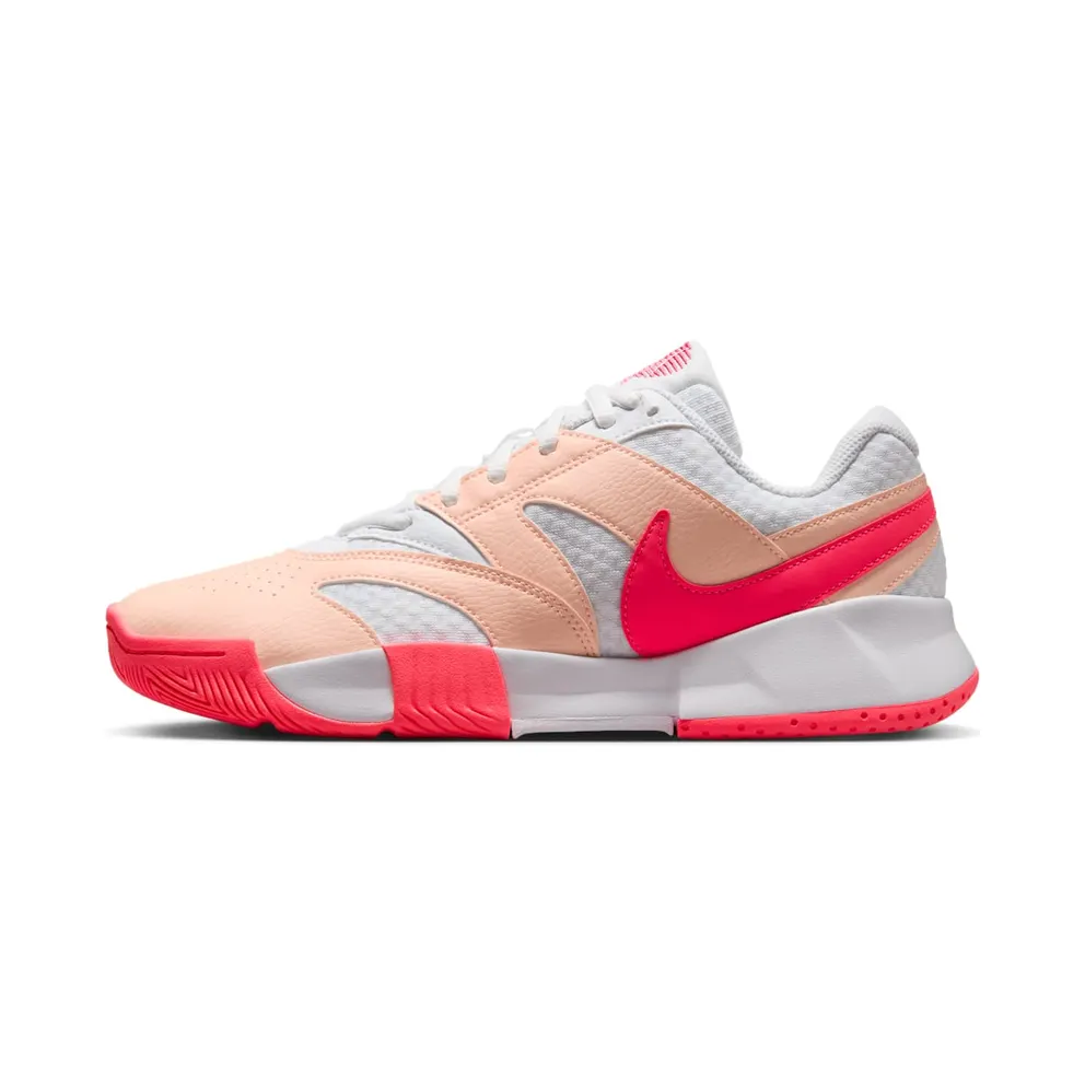 Nike Court Lite 4 White Crimson Tint Aster Pink Hot Punch (FD6575-101)