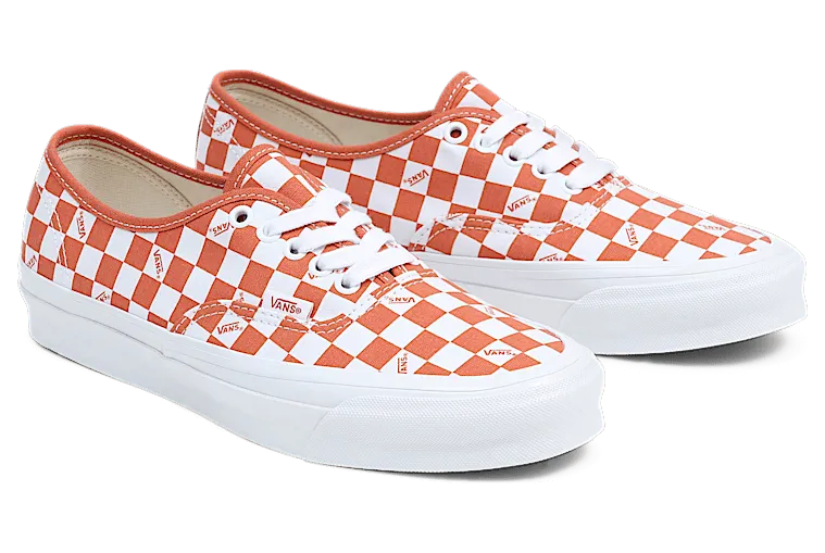 Vans Vault OG Authentic LX “CHECKERBOARD MECCA ORANGE” (VN0A5FBD0HL)