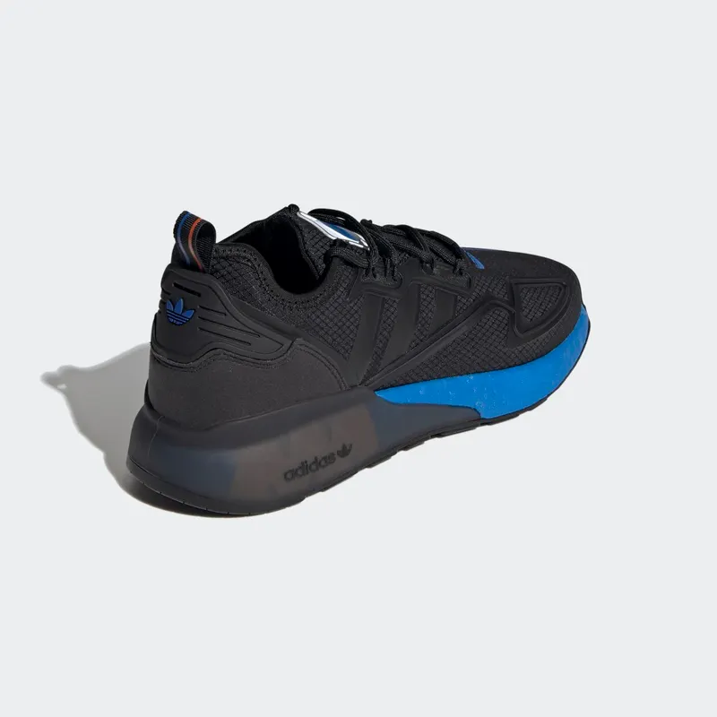 Adidas ZX 2K Boost Core Black / Core Black / Glow Blue (FX7029)