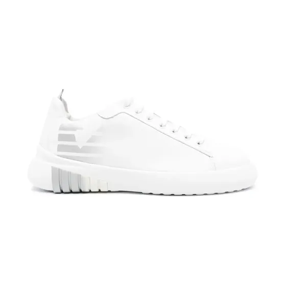 Armani Emporio Armani Leren met logoprint “White” (X3X204XF764)