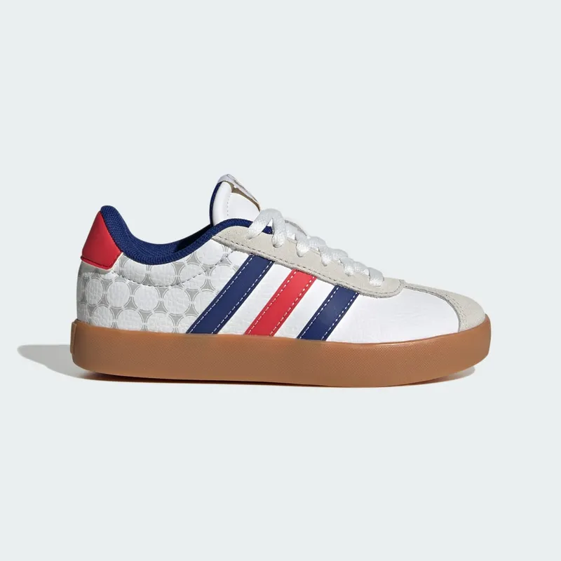 Adidas VL Court 3.0 Kids Cloud White / Pure Ruby / Mystery Ink (KI3119)