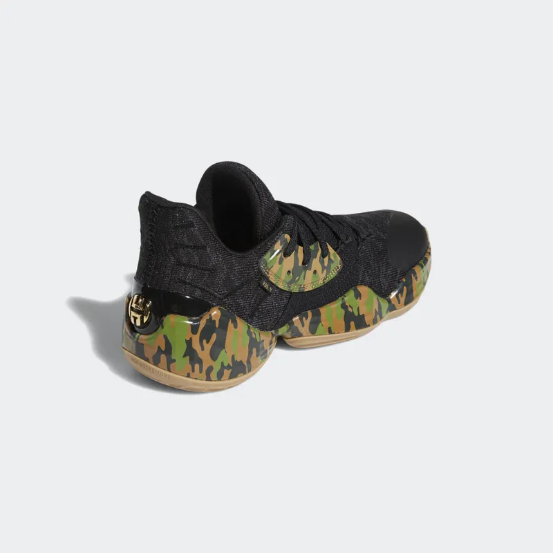 adidas Harden Vol. 4 Black Camo Core Black/Tech Olive/Legend Earth (EF1259)