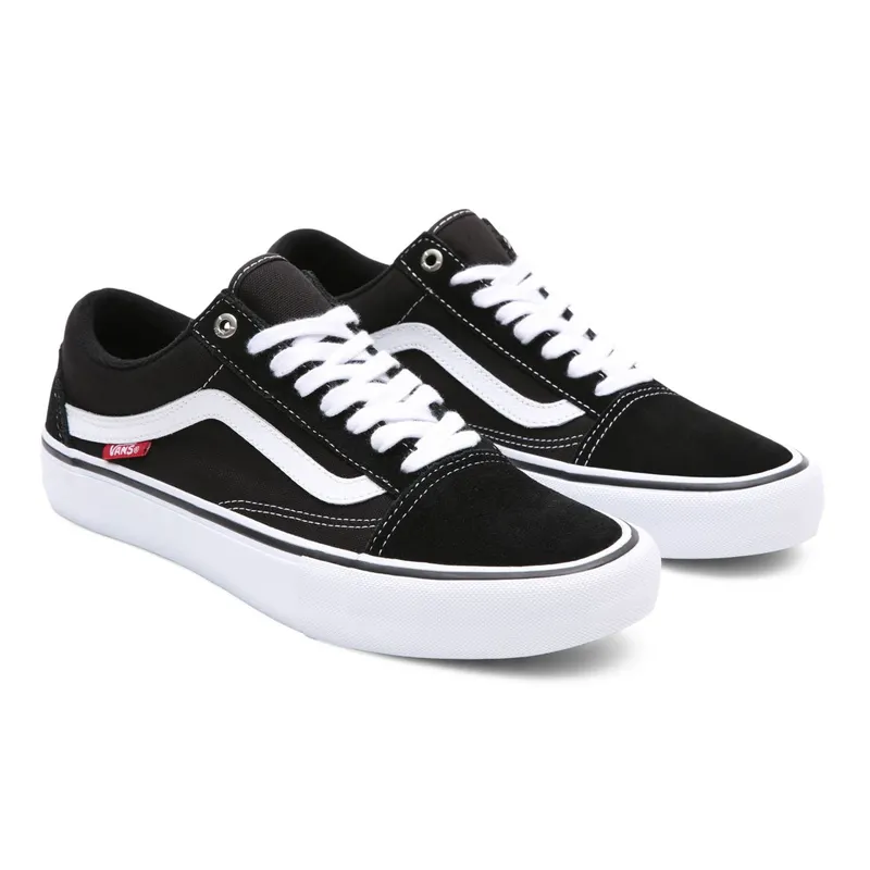 Vans Old Skool Pro Black White Black/White (VN000ZD4Y28)
