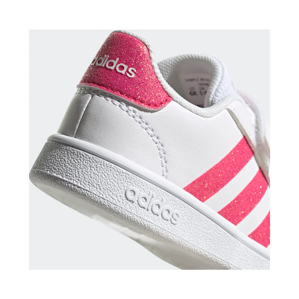 adidas Grand Court Cloud White / Real Pink / Cloud White (EG3815)