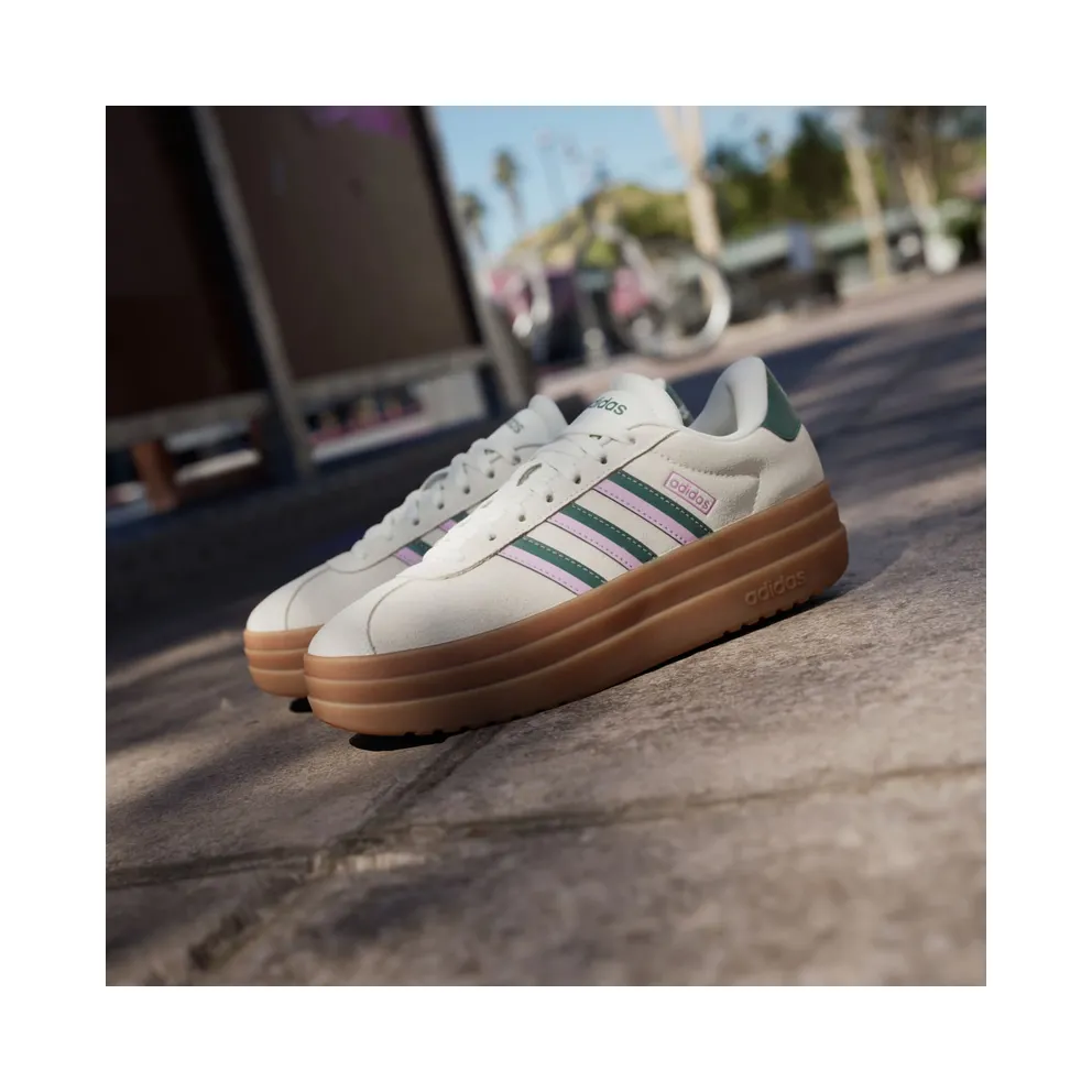 Adidas VL Court Bold Off White / Collegiate Green / Bliss Lilac (JI1788)