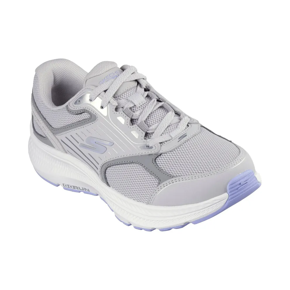 Skechers GO RUN Consistent 2.0 – Advantage Sneaker Grey/Lavendel