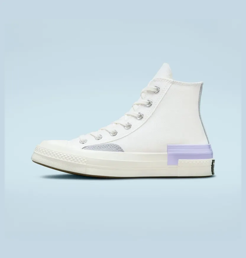 Converse Chuck 70 Color Pop Layers Vintage White/slate Lilac (A03735C)