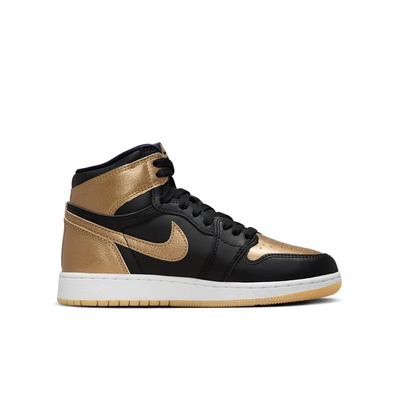 Air Jordan 1 GS “Black Metallic Gold” (FD1437-071)
