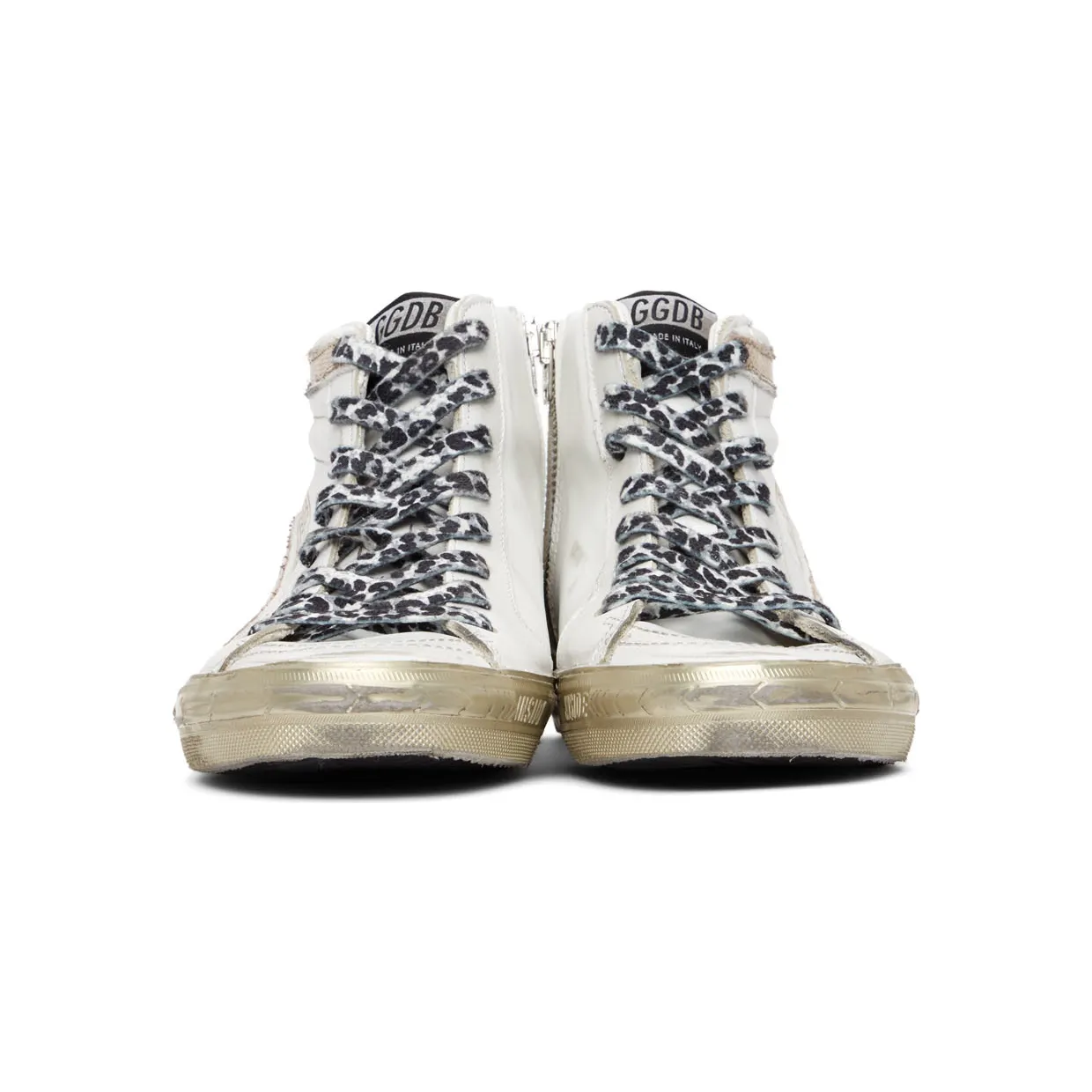 Golden Goose White Slide Leather Sneakers (GWF00115.F002452.10874) (2)