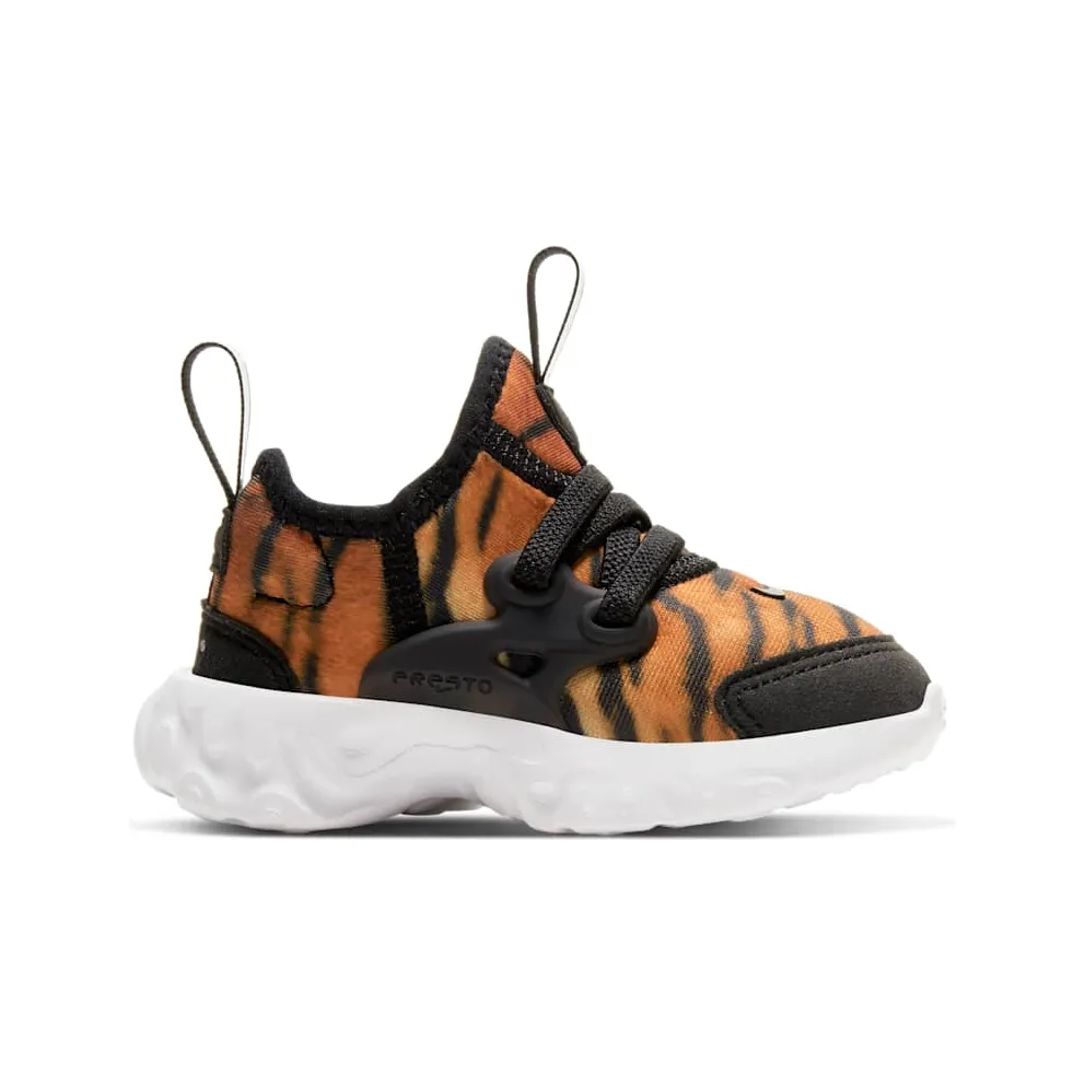 Nike React Presto Tiger (TD) Magma Orange/White-Black (CU4681-800)