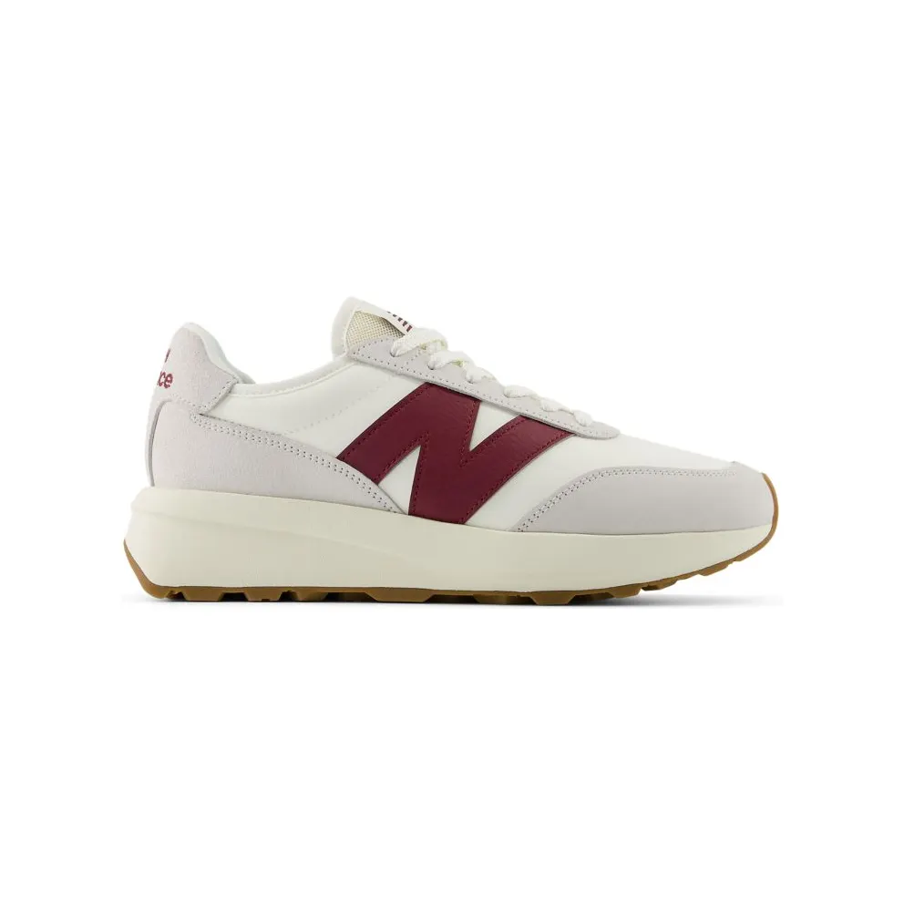 New Balance 370 Sea Salt Classic Crimson Gum (U370CB)